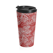 Load image into Gallery viewer, Stainless Steel Travel Mug - ʻŌhiʻa Lehua
