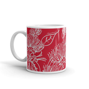 Glossy mug - ʻŌhiʻa Lehua